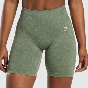 Gymshark adapt Safari tight green Shorts